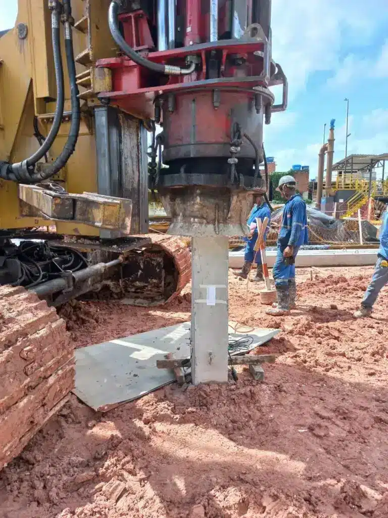 prova de carga estática e dinâmica